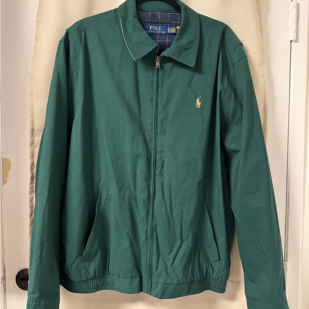 Polo Ralph Lauren Bi-Swing Lightweight Jacket/Windbreaker, Size XL, Green.
